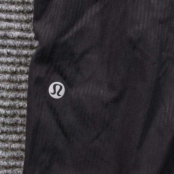 Lululemon Track Pants Women's 4 Black Cropped Lightweight Drawstring - Picture 5 of 6